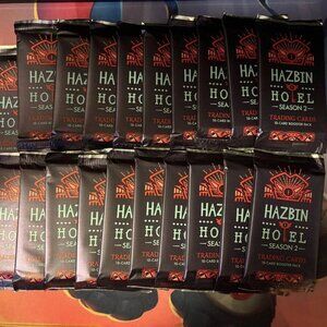 20 x Hazbin Hotel Season Two IN HAND Trading Cards 1st Edition Booster Pack